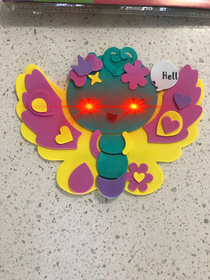 My daughters foam art had a misprint so I gave it an upgrade