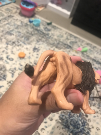 my daughters lion figurine its fairly accurate I guess