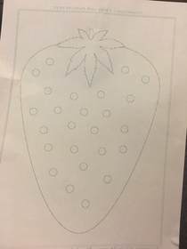 My daughters strawberry looks sketchy