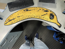 My Desk Has a Large Banana