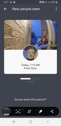 My doorbell asked if knew Bill Murray