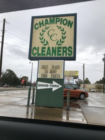 My dry cleaner got it right