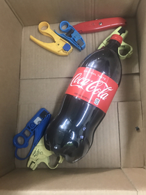 My employer has a party every  months with a raffle and my co-workers wanted Coke and Strippers So my boss provided Coke and Strippers
