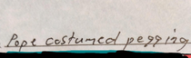 My ex and I still share the cost of some insurance I try to write something ridiculous in the for section of the check every month