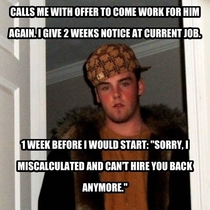 My Ex-Boss just did this recently