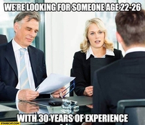 My experience thus far on the job market