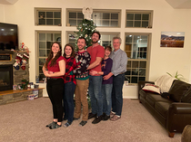My family did a prom style Christmas photo