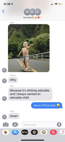 My familys group chat is getting heated