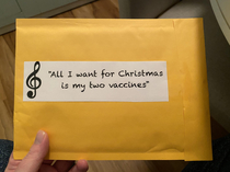 My father felt the need to attach this message to all his outgoing Christmas mail