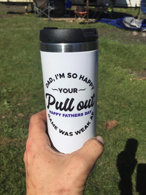 My Fathers Day present from my three boys I think my wife helped with this