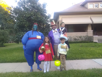 My favorite family costume I saw this year