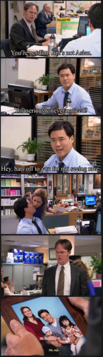 My favorite prank from The Office