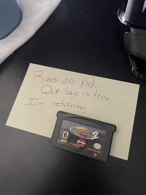 My fiancee left this on my desk for me to find