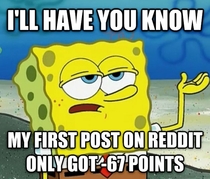 My first day of posting on Reddit