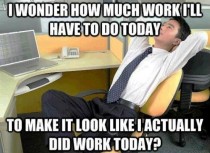 My first thought everyday when I step into my office