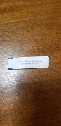 My fortune cookie tonight