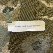 My fortune was quite inspiring