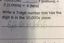 My fourth graders math homework She said This way I didnt even need to think about it