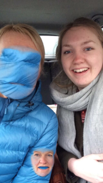 My friend and her mom did a faceswap
