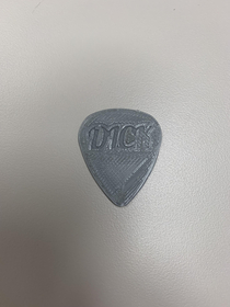 My friend D printed me a dick pick