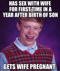 My friend has been dying to get laid but his wife didnt feel right since the the birth