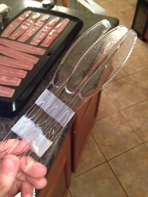 My friend invented the redneck spatula