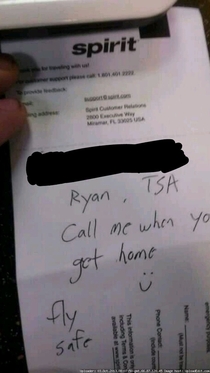 My friend just got on a plane to do Army stuff I told him to opt for a pat downgiggle moan and express how much cheaper it is to get this treatment in Thailand and wink as you leave He did He got the TSA agents number
