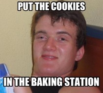 My friend momentarily forgot what an Oven was called