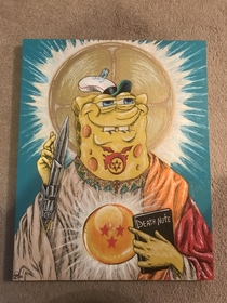 My friend painted this for my brothers birthday