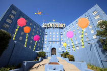 My friend said the Scientology HQ looked like something from Dr Suess so I made this and hes right