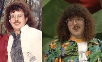 My friend said when he was younger he kinda looked like Weird Al