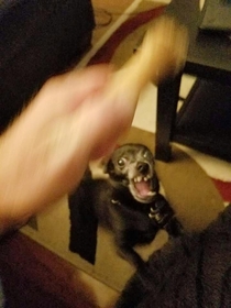 My friend touched his bone