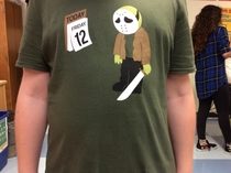 My friend was wearing this shirt today