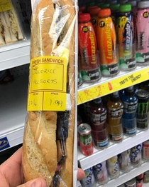 My friend went into a Welsh convenience store and found this