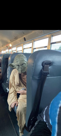 My Friend Went To School Dressed as Yoda