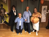 My friends and I did Austin Powers this Halloween