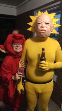 My friends couples costume