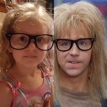 My friends kid looks like Garth