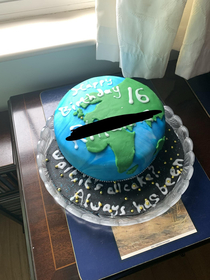 My friends mum made this for her birthday
