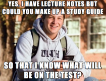 My friends on campus complain about this guy every fall semester
