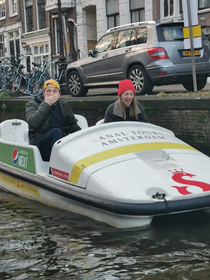 My friends went on a CANAL tour recently