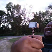 problem solved guy My Full Sized Mjolnir arrived Im still happy and I refused to let my moment be ruined