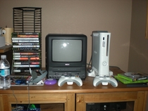 My gaming set up for 