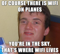 My girlfriend dropped this on on me before our flight