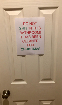 My girlfriend is taking this hosting Christmas thing a bit too far