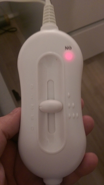My girlfriend just asked what the no on this switch meant