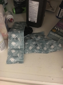 My girlfriend numbered my condoms and told me she will perform weekly inventory audits