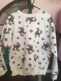 My girlfriends mom wants everyone to wear an ugly sweater to Christmas dinner I own no ugly sweaters so I just borrowed this hidden gem from one my my best friends Its my first holiday dinner with them so I gotta make my best impression