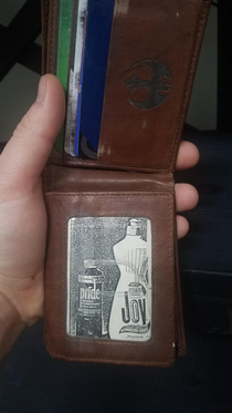 My grandfather carried this photo around in his wallet and asked people if theyd like to see his pride and joy He passed away  years ago Ever since then Ive had it in my wallet to honor his memory This post is in response to a post by uthatgirlsade on rfu