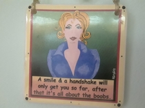 My grandma has this hanging in her kitchen